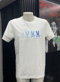 Playera Psycho Bunny Edición Especial - 100% Algodón Pima (Blanco)