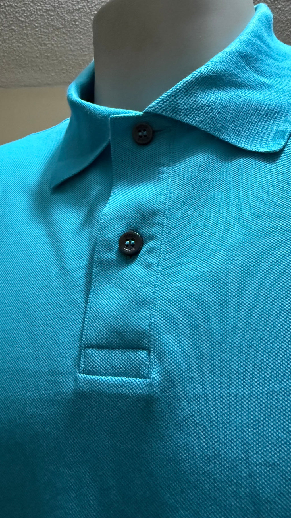 Playera Polo Hugo Boss Celeste / Azul Claro talla XL