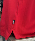 Playera Polo Hugo Boss Roja con Etiqueta Lateral talla XXL